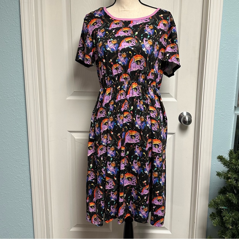 Figment Themed Dress w/pockets